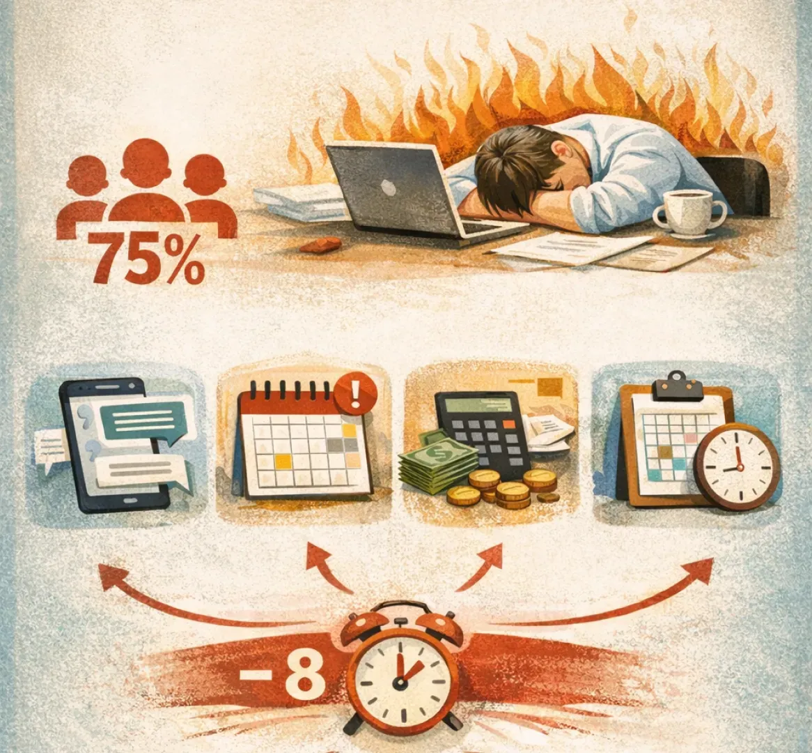 Большинство репетиторов устают не от уроков, а от мониторинга расписания, отслеживания оплат и бесконечных переписок