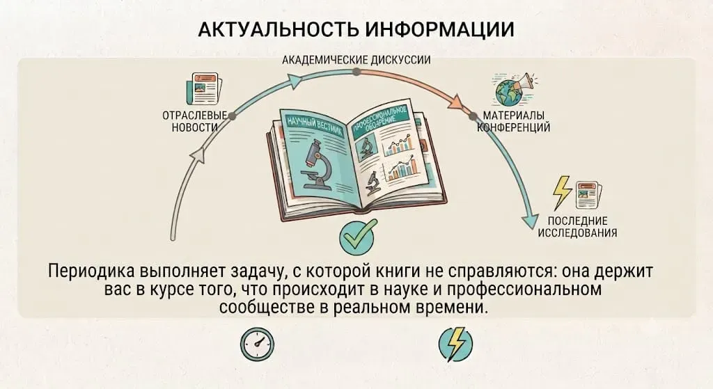 Книга выходит через годы после исследований, статья в журнале — через месяцы