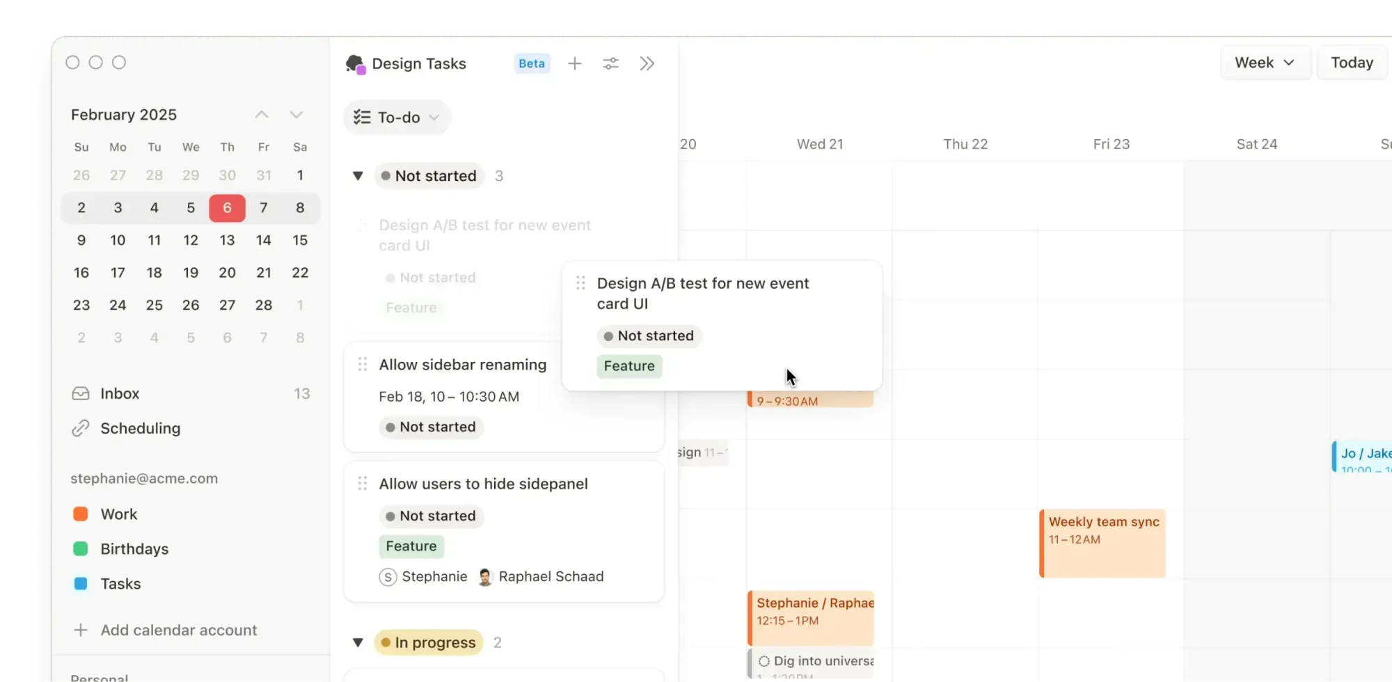 Notion Calendar. Источник: https://www.notion.so/product/calendar