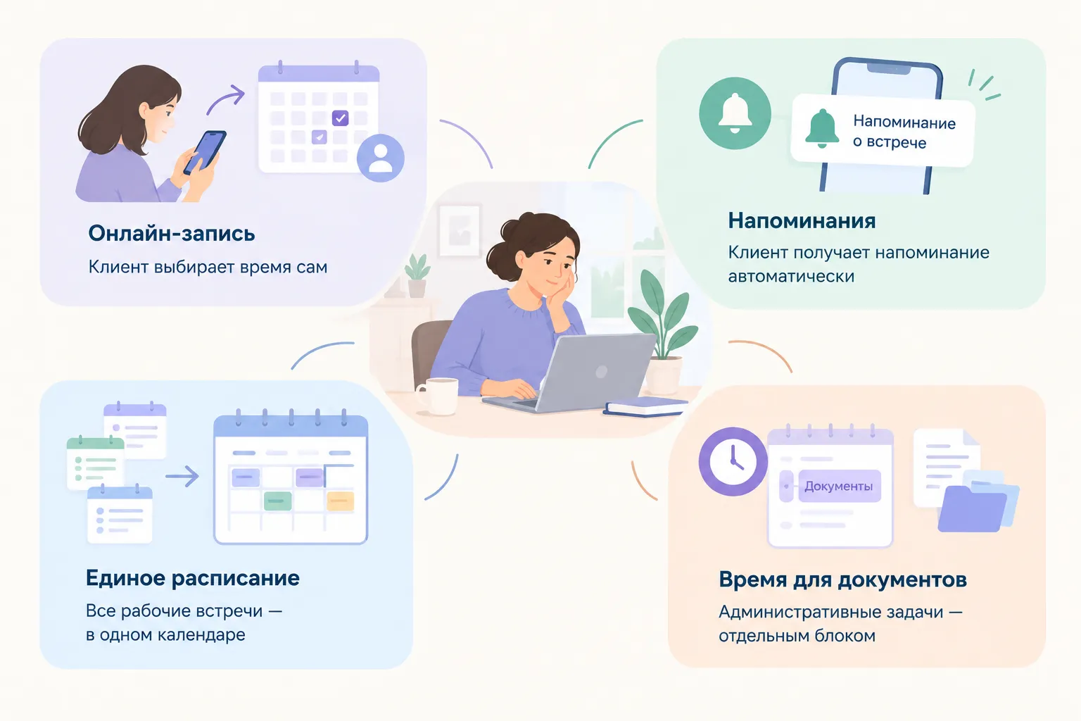 Меньше ручной рутины → меньше задач приходится держать в голове