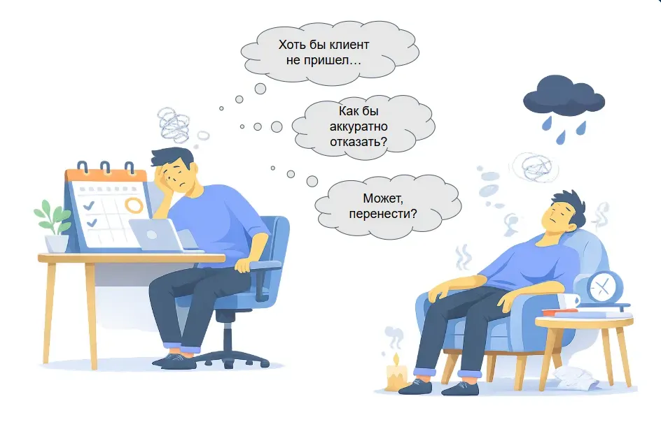 Напряжение перед сессией