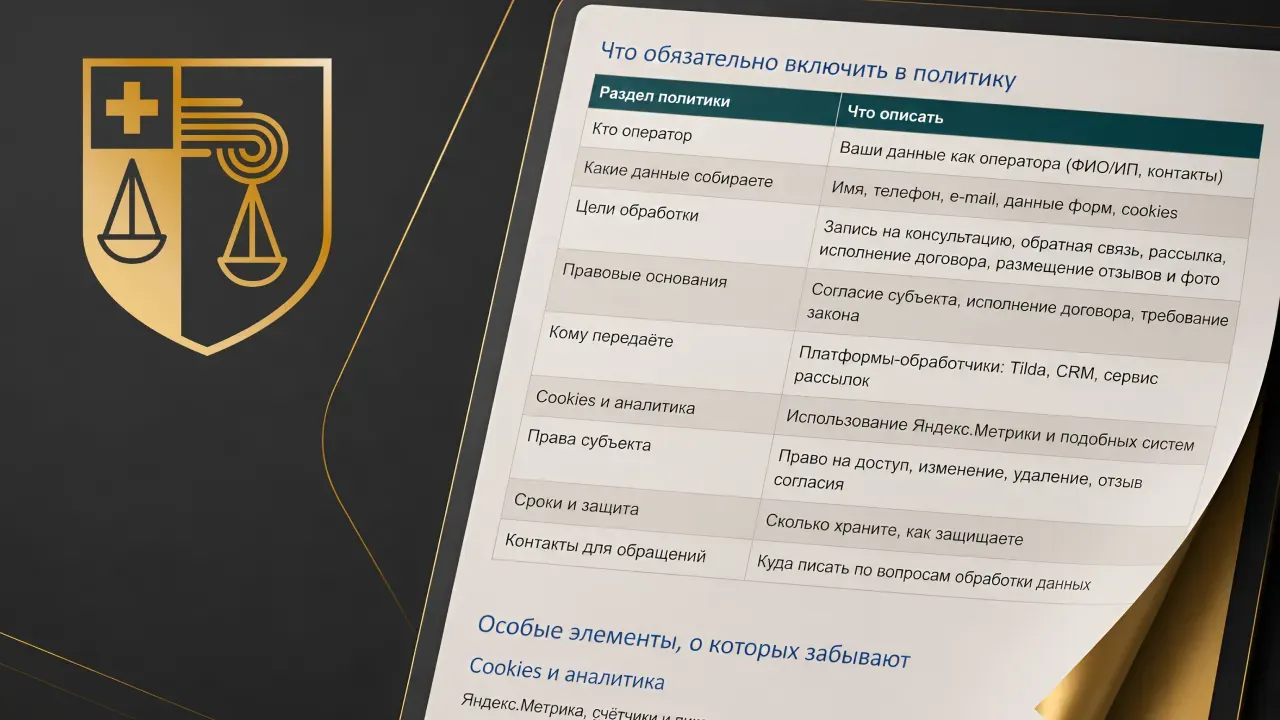 Политика обработки персональных данных