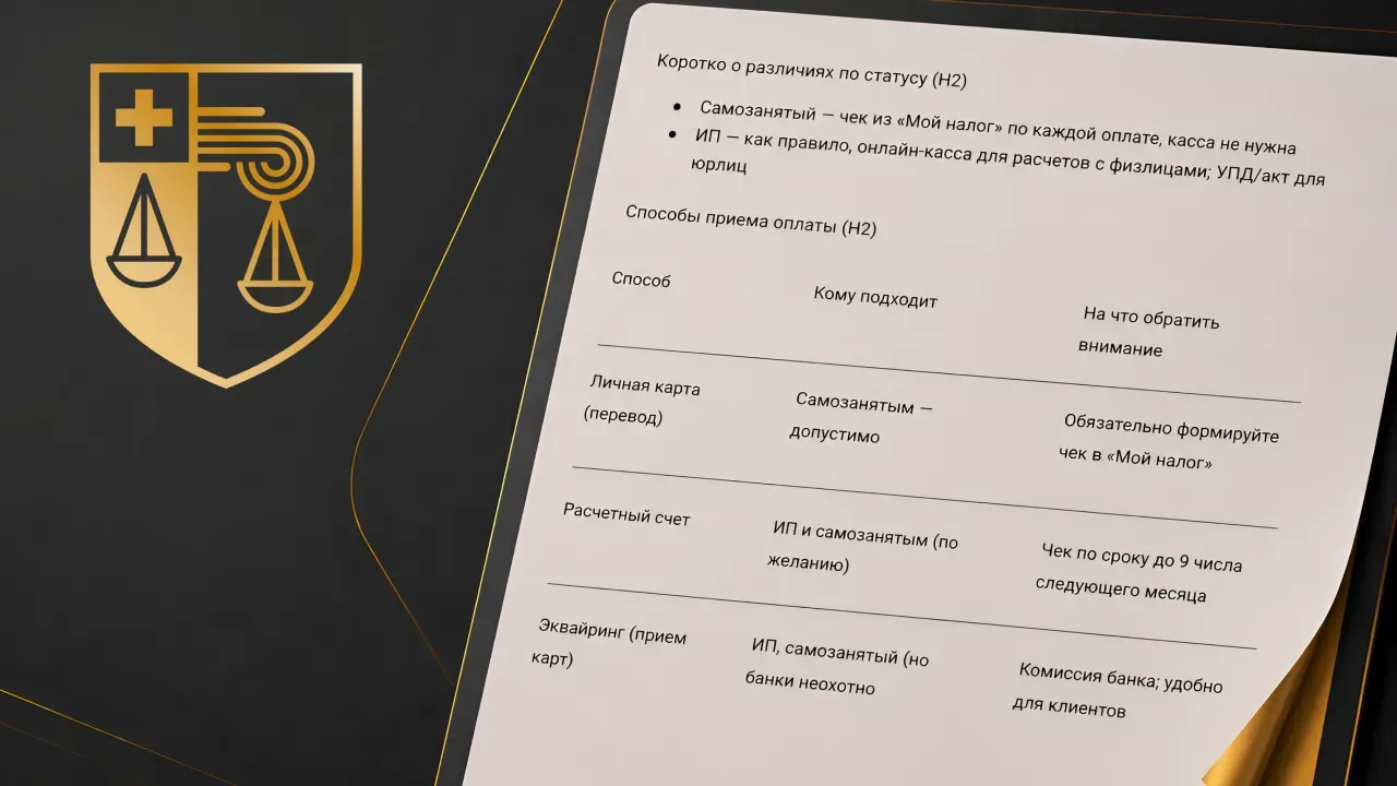 Документы оплаты для помогающего практика
